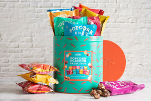 Gourmet Popcorn Flavour Selection Tin by Award Winning Popcorn Shed