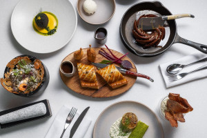 Luxury Four Course Dinner with Champagne for Two at The Montagu Kitchen, Hyatt Regency London - Img 3