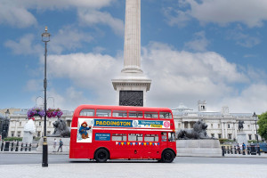 Paddington Afternoon Tea Bus Tour for Two Adults and One Child