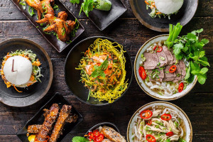 Four Course Vietnamese Street Food Dining Experience with Wine for Two at Pho & Bun - Img 2