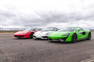 Triple Platinum Supercar Blast plus High Speed Passenger Ride and Photo
