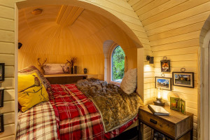Two Night Luxury Large Glamping Lodge Experience for Two at Culdees Castle Estate - Img 4