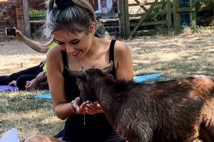 Yoga with Goats for Two in the Suffolk Countryside - Img 3