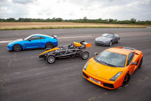 Four Car All Star Driving Experience with High Speed Passenger Ride - Weekday