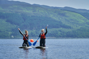 Stand Up Paddleboarding for Two on Loch Lomond - Img 4