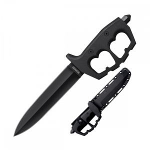 Cutit cu lama fixa CHAOS DOUBLE EDGE, Cold Steel - Img 1
