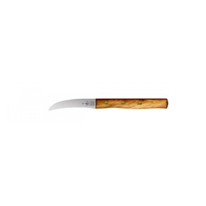 Cutit pentru decojit legume/ fructe 70 mm cu lama din otel carbon, 0337- F.Herder - Img 2