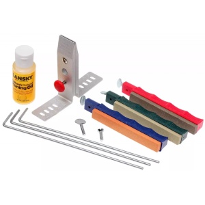 Set LANSKY Standard de ascutire de precizie a cutitelor cu 3 pietre - Img 4