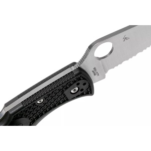 Briceag Endela® Lightweight Thin Blue or Red Line, Spyderco - Img 7