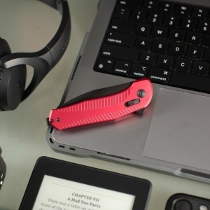 Briceag SOG - Diverge XR Drop Point - Dark Red + Black - Img 7