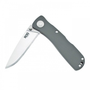 Briceag SOG - Twitch II-Drop Point, Satin, Maner aluminiu - Img 6