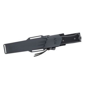 Cutit de supravietuire si bushcraft Fallkniven A1xb – Tungsten Carbide, lama neagra - Img 6