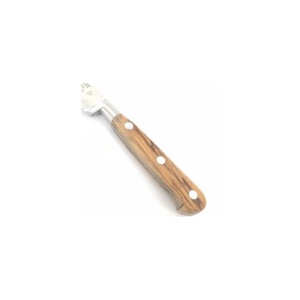 Cutit decojit fructe si legume, lungime 7cm, maner din lemn de maslin, Sabatier Authentique - Olive. - Img 2