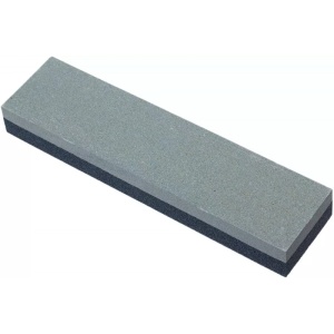 Piatra de banc de ascutit cutite, 5 x 20 cm, cu 2 fete Combo Stone LANSKY - Img 1