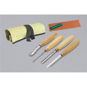 SC01 Set dalti in forma de U, de sculptura in lemn, BeaverCraft - Img 1