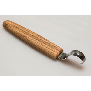 SK1Oak Cutit de cioplit linguri 25mm, cu maner de stejar BeaverCraft - Img 3