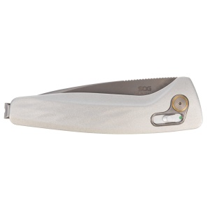 Briceag automat SOG One-Zero AU - Silver + Chrome - Img 6