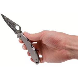 Briceag Endura® 4 Ti Damascus, Spyderco - Img 7