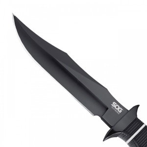 Cutit lama fixa SOG TECH BOWIE - BLACK - Img 5