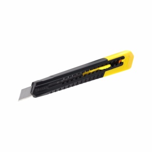 Stanley 0-10-150, Cutter cu blocare prin glisare, dispozitiv de rupere a lamei, 130mm + o lama segmentata 9mm - Img 3
