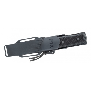 Cutit de supravietuire si bushcraft F1xb ELMAX – Tungsten Carbide, lama neagra, Fallkniven - Img 2