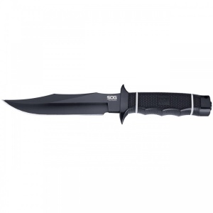 Cutit lama fixa SOG TECH BOWIE - BLACK - Img 2