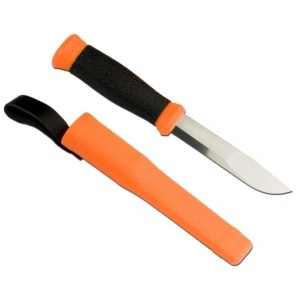 Cutit Morakniv 2000, portocaliu, bushcraft/camping/vanatoare. - Img 1