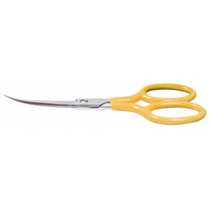 Foarfeca 15cm pt kevlar / fibra de carbon / compozite Kretzer curbata cu lame serate.