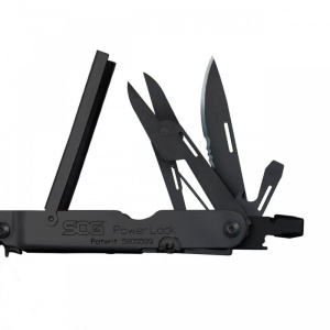 Multi-tool SOG PowerLock Black, Scissors, Nylon Pouch - Img 10