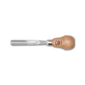 5640000 Dalta forma V curba scurta pt sculptura, maner para CUT 39 Two Cherries. - Img 1