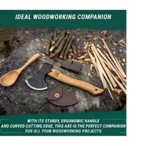 AX3 Topor de despicat / universal Woodcraft Bushcraft, BeaverCraft - Img 2