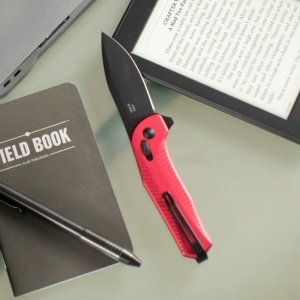 Briceag SOG - Diverge XR Drop Point - Dark Red + Black - Img 9