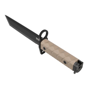 Cutit cu lama fixa BAR15T Tanto Bayonet - FDE, SOG - Img 1