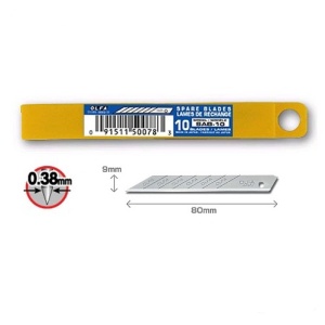 SAB-10 Set lame inox 9 mm, Olfa - Img 1