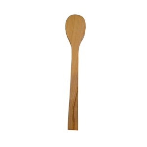 Set 2 linguri si spatula de cioplit din lemn de cires - Img 3