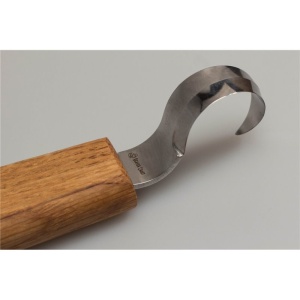 SK1Oak Cutit de cioplit linguri 25mm, cu maner de stejar BeaverCraft - Img 4