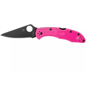 Briceag Delica® 4 FRN roz lama neagra, Spyderco - Img 1