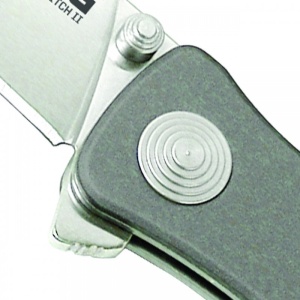 Briceag SOG - Twitch II-Drop Point, Satin, Maner aluminiu - Img 4