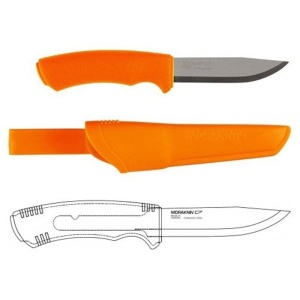 Cutit bushcraft/camping/supravietuire Bushcraft Orange. - Img 2