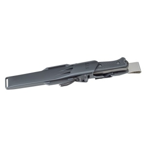 Cutit de supravietuire si bushcraft Fallkniven A1xb – Tungsten Carbide, lama neagra - Img 4