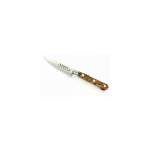 Cutit decojit fructe si legume, lungime 7cm, maner din lemn de maslin, Sabatier Authentique - Olive. - Img 1