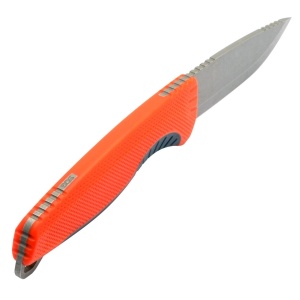 Cutit lama fixa SOG Aegis FX - Rescue Red & Indigo - Img 1