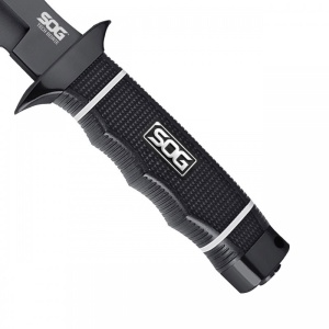 Cutit lama fixa SOG TECH BOWIE - BLACK - Img 6