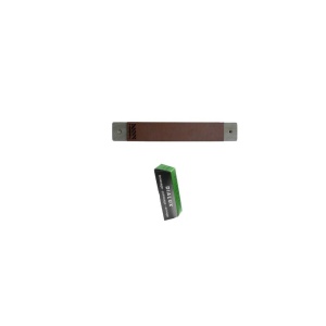 SDPIMPC1 Strop cu o fata din piele aspra pentru ascutire cu maner plat cu pasta de ascutire Chrox/Dialux Verde - Img 1
