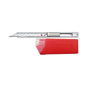 Set cutter INOX mic cu 10 lame - NT Cutter - 9mm - Img 1