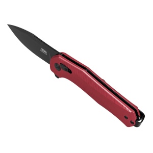 Briceag SOG - Diverge XR Drop Point - Dark Red + Black - Img 1