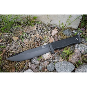 Cutit de supravietuire si buschcraft Fallkniven A1 cu teaca din piele - Img 14