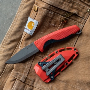 Cutit lama fixa SOG Aegis FX - Rescue Red & Indigo - Img 12