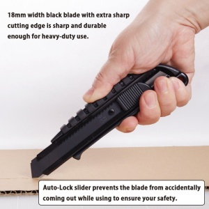 CUTTER/CUTIT METALIC PREMIUM MEDIU CU LAMA DE 18MM - NT CUTTER - Img 6