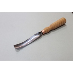 G7L/22 Dalta in forma de U lunga, indoita, taietura nr 7L(22mm), BeaverCraft - Img 1